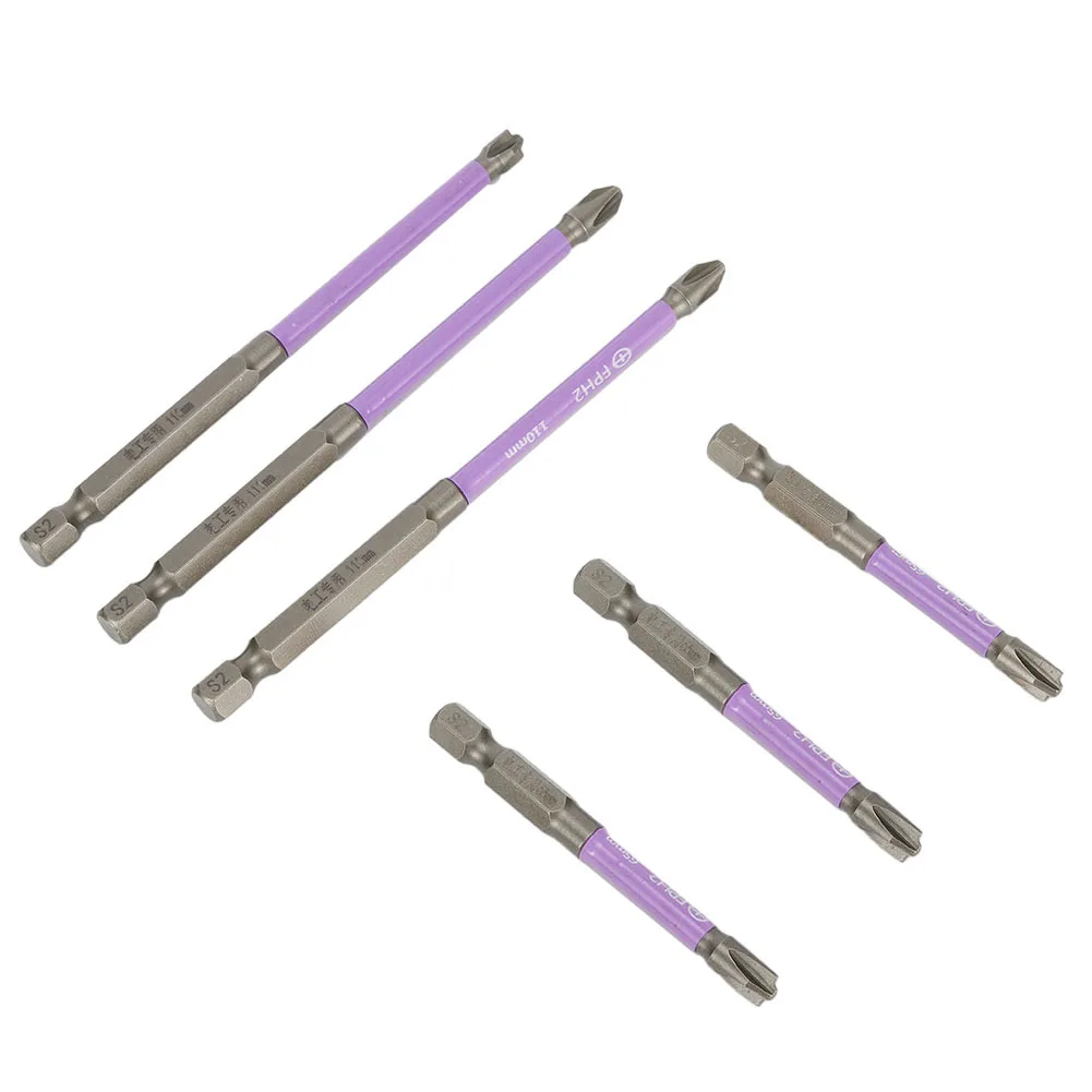 Socket Switch Screwdriver Bit Drill 65/110mm 6PC Alloy Steel Material Antirust Slotted Cross For Electrician FPH2
Socket Switch Screwdriver Bit Drill 65/110mm 6PC Alloy Steel Material Antirust Slotted Cross For Electrician FPH2