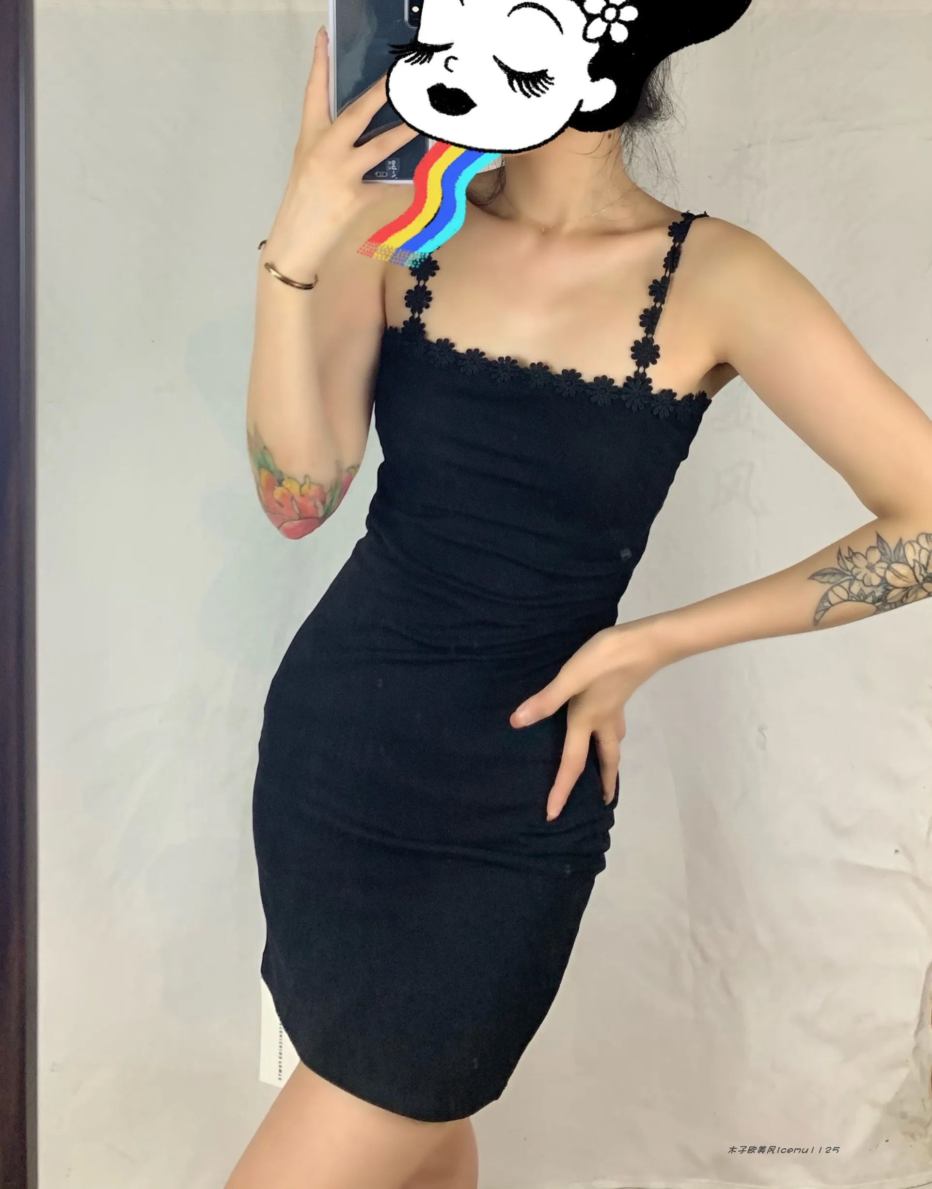 Hot Girl Style Daisy Charm Edge Little Black Dress with Suspenders European and AmericaninsFashion Low-Cut Slim Fit Temperament
Hot Girl Style Daisy Charm Edge Little Black Dress with Suspenders European and AmericaninsFashion Low-Cut Slim Fit Temperament