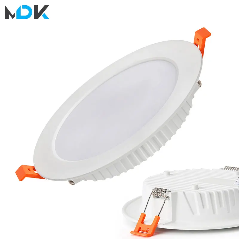 

AC220V LED Downlight Thick Aluminum 5W 7W 9W 12W 15W 18W 24W 110V Recessed Spot Lighting Bedroom Kitchen Indoor Down light lamp