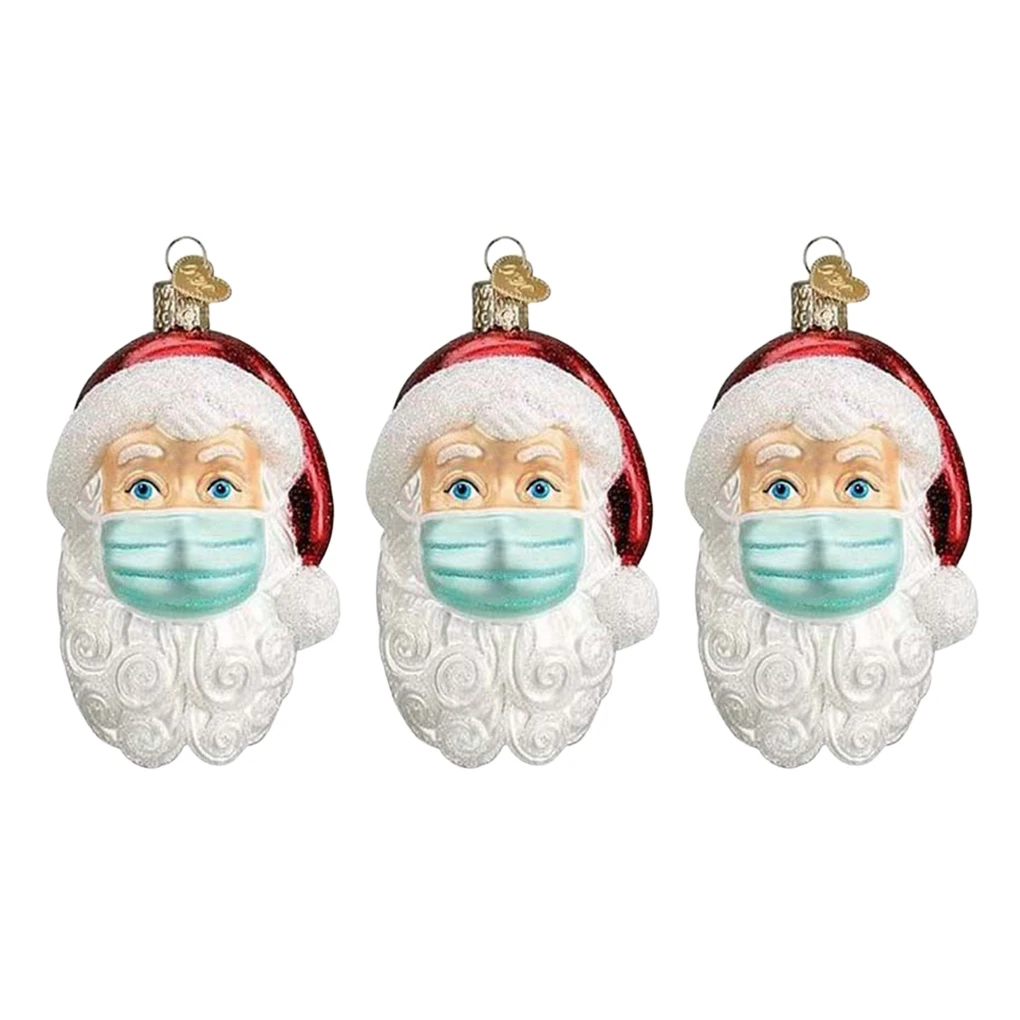 3pcs DIY Quarantine Christmas Decorate Santa Claus Dolls Personalized Christmas Tree Hanging Pendant Handcraft Santa Ornament
3pcs DIY Quarantine Christmas Decorate Santa Claus Dolls Personalized Christmas Tree Hanging Pendant Handcraft Santa Ornament