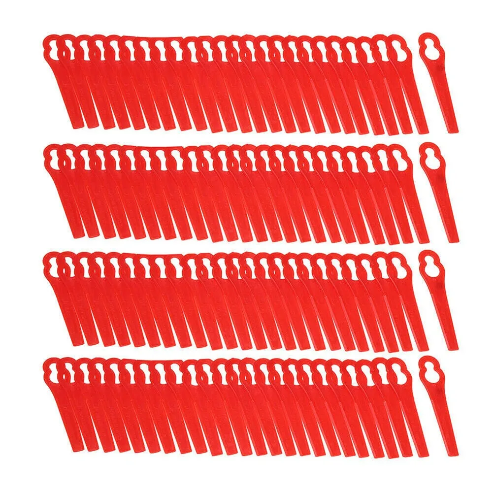 100 Pcs Mower Blades Plastic Cutter Replacement Accessories For ALDI For Hofer GLART 18 Li Grass Trimmer
100 Pcs Mower Blades Plastic Cutter Replacement Accessories For ALDI For Hofer GLART 18 Li Grass Trimmer