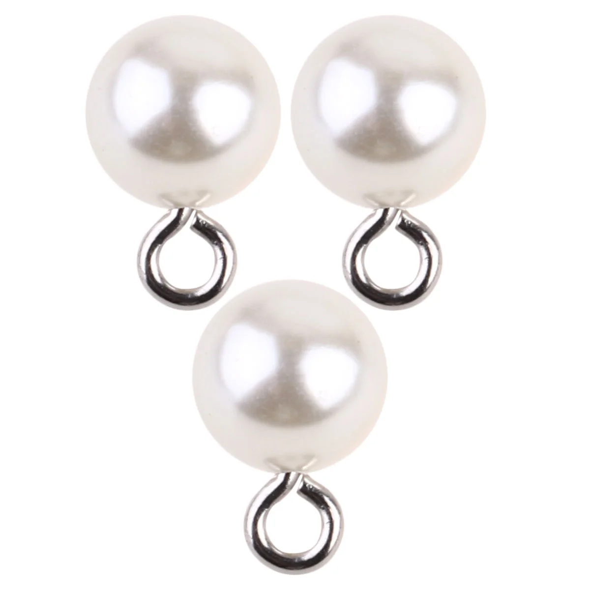 100pcs Simulated Pearl Pendant Eye Bolts Half Hole DIY Jewelry Accessory for Earring Necklace Making (White 08x08cm)
100pcs Simulated Pearl Pendant Eye Bolts Half Hole DIY Jewelry Accessory for Earring Necklace Making (White 08x08cm)