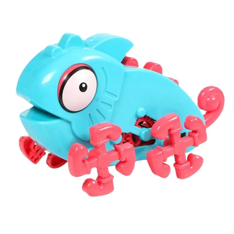 DIY Assembled Chameleon Toys Electric Chameleon Model Crawling Toys Mini Chameleon for Boys and Girls Gift
DIY Assembled Chameleon Toys Electric Chameleon Model Crawling Toys Mini Chameleon for Boys and Girls Gift