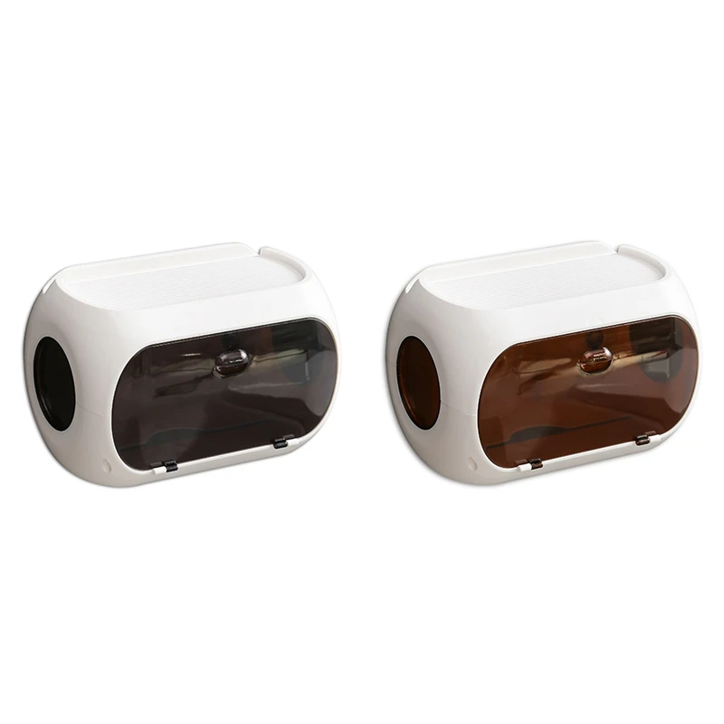 Wall Mounted Toilet Paper Holder Waterproof Tissue Paper Storage Box Punch Free Bathroom Paper Storage Rack
Wall Mounted Toilet Paper Holder Waterproof Tissue Paper Storage Box Punch Free Bathroom Paper Storage Rack