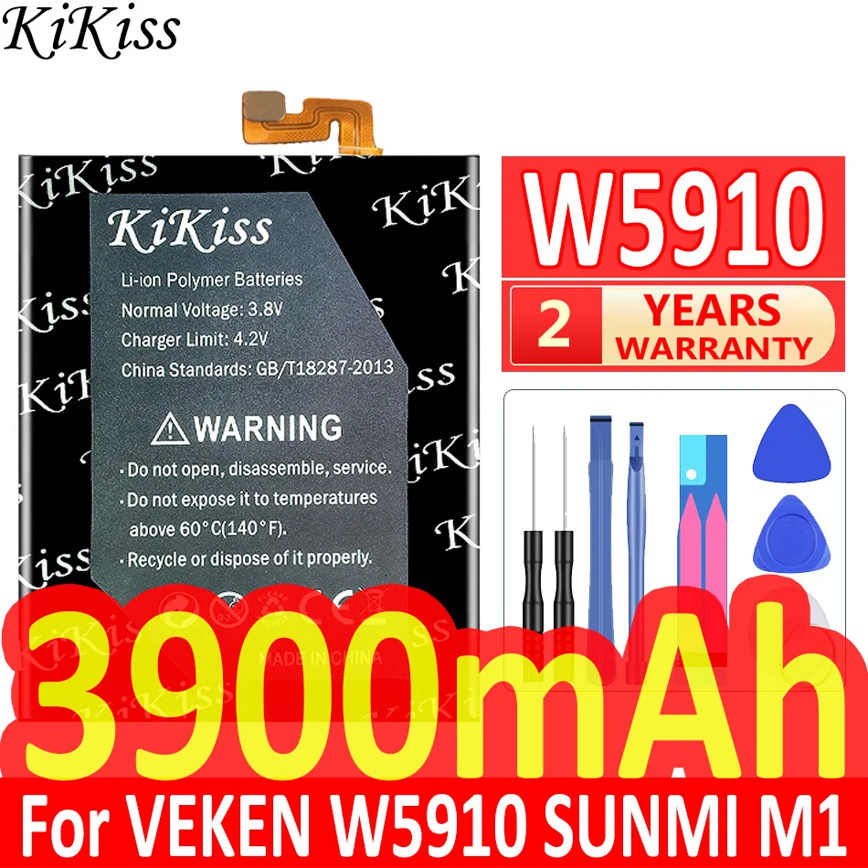 KiKiss Battery For VEKEN W5910/SUNMI M1 V2Pro V2 Pro V2 V 2 Batteries Batterij + free tloos
KiKiss Battery For VEKEN W5910/SUNMI M1 V2Pro V2 Pro V2 V 2 Batteries Batterij + free tloos