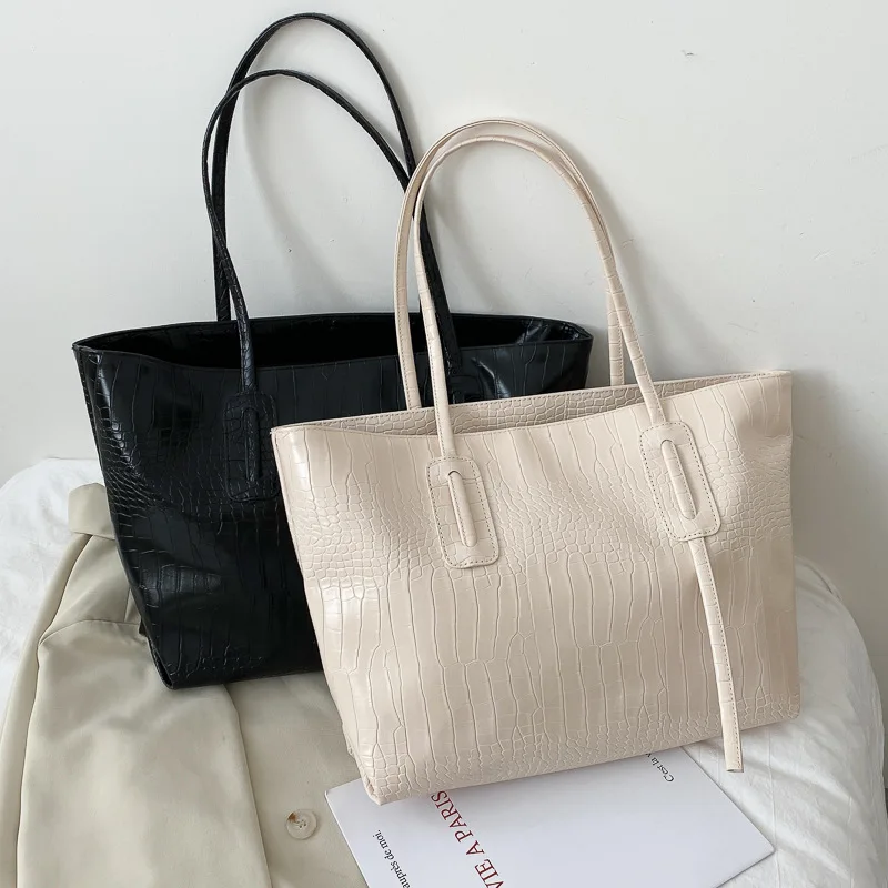 Fashion Crocodile Print Lady Purse Simple Large Capacity Bag Women's Bag Fashion Versatile Single Shoulder Bag Portable Totes
Fashion Crocodile Print Lady Purse Simple Large Capacity Bag Women's Bag Fashion Versatile Single Shoulder Bag Portable Totes