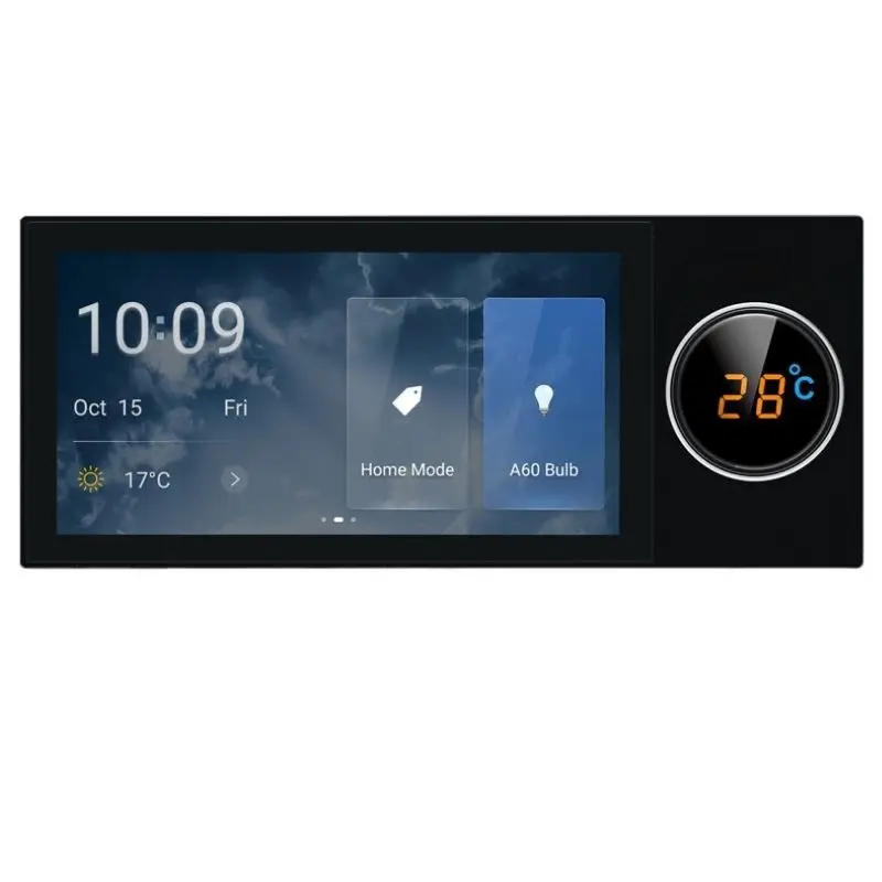 Tuya Smart Home Multi-functional Touch Screen Zigbee Gateway WIFI Central Control Touch Panel
Tuya Smart Home Multi-functional Touch Screen Zigbee Gateway WIFI Central Control Touch Panel