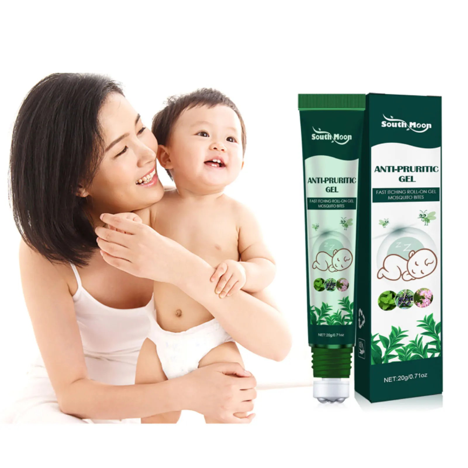 Repellant Antipruritic Gel Home Natural Free Anti Mosquitoes Repellents Cream Household Insect Repellents for Babies 
Repellant Antipruritic Gel Home Natural Free Anti Mosquitoes Repellents Cream Household Insect Repellents for Babies