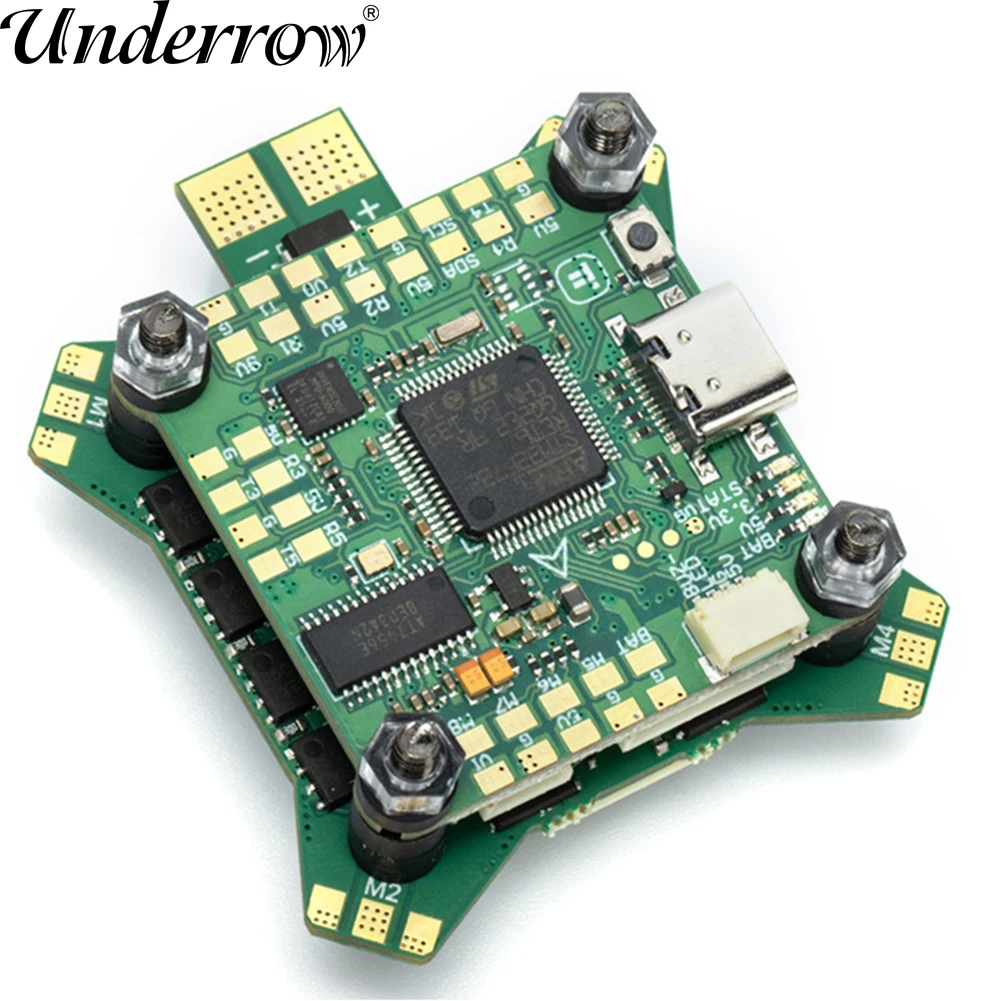 Контроллер полета IFlight BLITZ STM32 F722 F7 С E55 55A 4-в-1 ESC 2-6S DShot 150/300/MultiShot/ OneShot для дрона FPV |