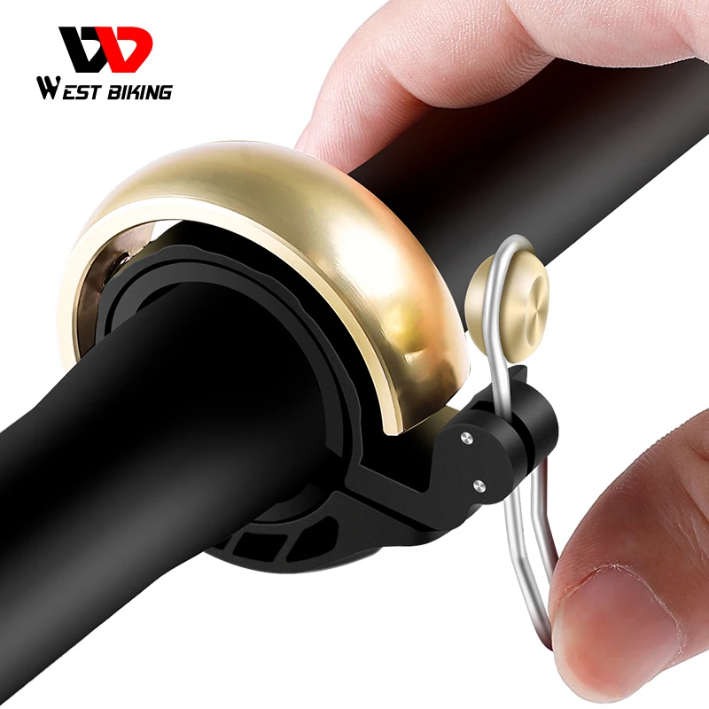 WEST BIKING Bicycle Bell Mini Ultralight Copper Safety Warning Cycling Bell Handlebar Horn Aluminum Alloy MTB Bike Bell
WEST BIKING Bicycle Bell Mini Ultralight Copper Safety Warning Cycling Bell Handlebar Horn Aluminum Alloy MTB Bike Bell