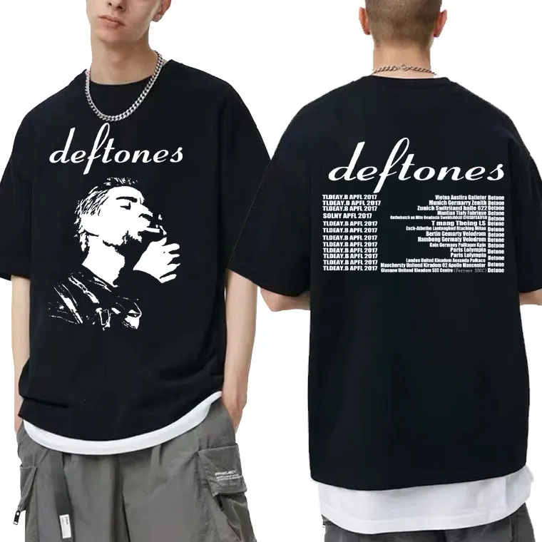 Deftones Smoking Around The Fur Cat Graphic T-shirt Summer Men Hip Hop Oversized T Shirts Tops Male Casual Streetwear Man Tshirt
Deftones Smoking Around The Fur Cat Graphic T-shirt Summer Men Hip Hop Oversized T Shirts Tops Male Casual Streetwear Man Tshirt