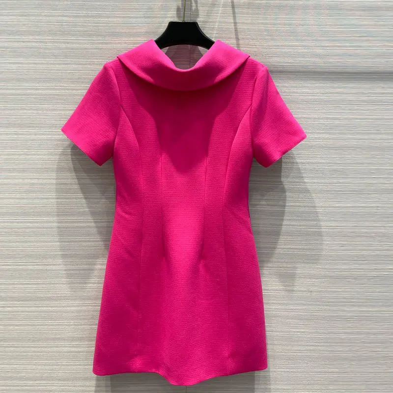 2022 Cosmichicc Runway Wool Dress Fashion Sexy Waist Back Bow Short Sleeve Dresses High-quality Simple Solid Color Women Clothes
2022 Cosmichicc Runway Wool Dress Fashion Sexy Waist Back Bow Short Sleeve Dresses High-quality Simple Solid Color Women Clothes