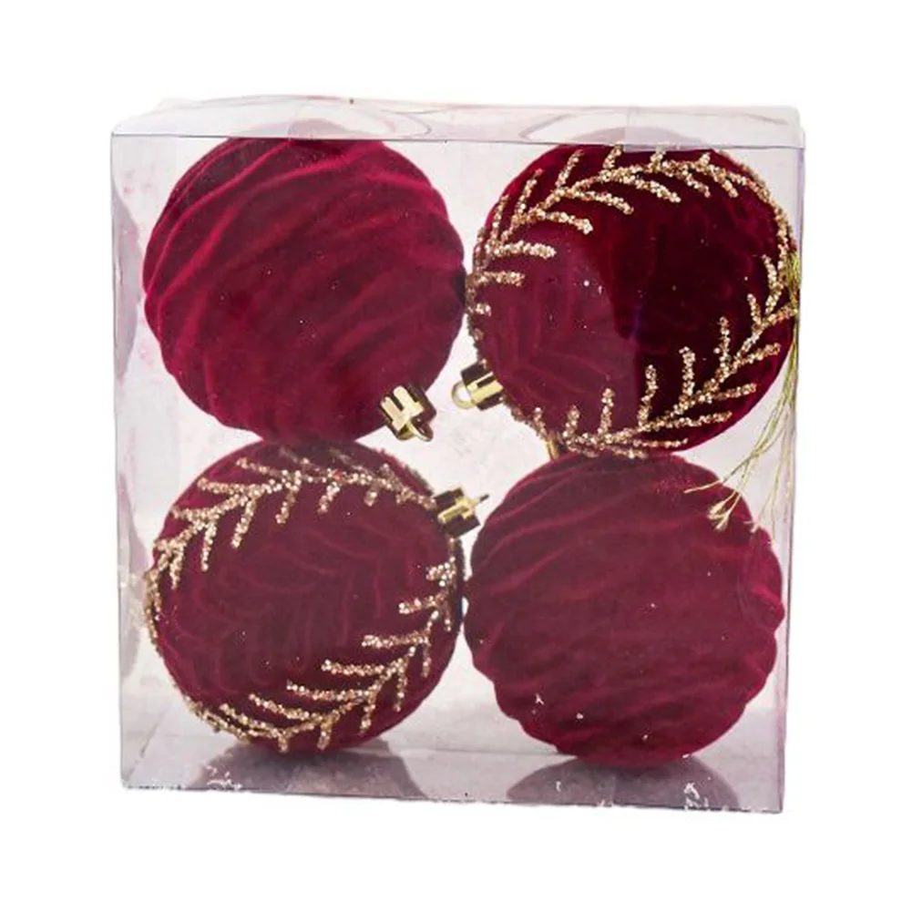 Exquisite Flocking Ball Christmas Ornaments Perfect for Wedding Ceremony Decoration Home Garden Hanging Decor
Exquisite Flocking Ball Christmas Ornaments Perfect for Wedding Ceremony Decoration Home Garden Hanging Decor