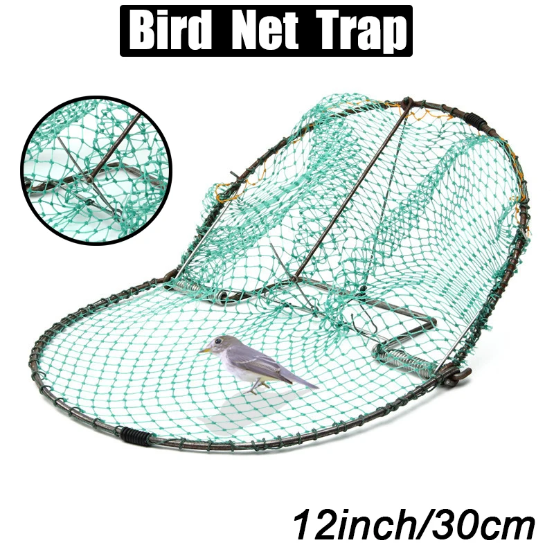 49x30cm Bird Net Humane Live Trap Effective Hunting Sensitive Quail Humane Trapping Hunting Garden Supplies Pest Control
49x30cm Bird Net Humane Live Trap Effective Hunting Sensitive Quail Humane Trapping Hunting Garden Supplies Pest Control