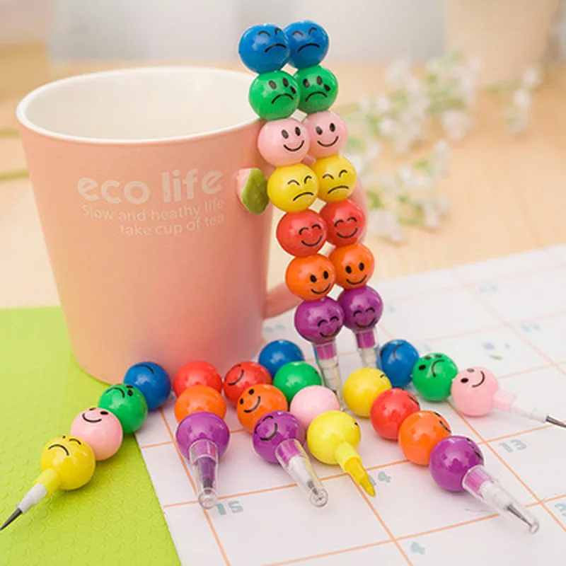 1pcs 7 Color Crayons Art Supplies for Kids Pastel Pen Drawing Set Stationery Smiley Face Crayons Kawaii School Supplies Drawing
1pcs 7 Color Crayons Art Supplies for Kids Pastel Pen Drawing Set Stationery Smiley Face Crayons Kawaii School Supplies Drawing