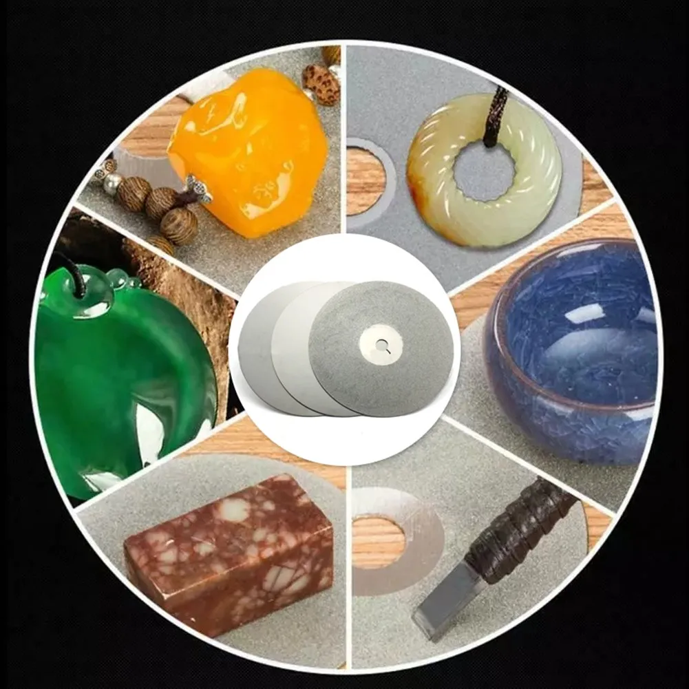 3pcs 6inch Diamond Coated Wheel Grit80/240/400 Wet Use Abrasive Disc Lapping Disc Flat Lap Wheel PACK For Grinding
3pcs 6inch Diamond Coated Wheel Grit80/240/400 Wet Use Abrasive Disc Lapping Disc Flat Lap Wheel PACK For Grinding