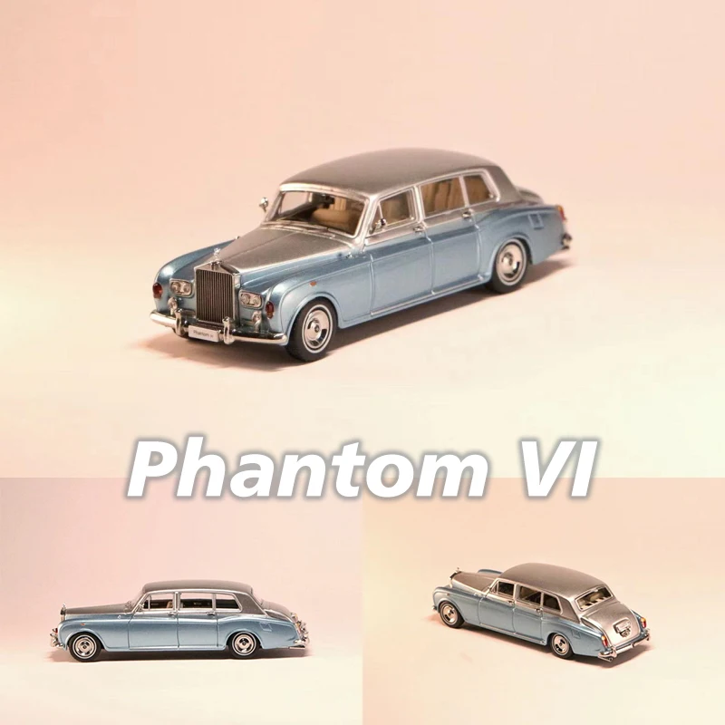 DCM 1:64 RR Phantom VI Vintage Blue Silver Limited Edition Alloy Diorama Car Model Collection Miniature Carros Toys 
DCM 1:64 RR Phantom VI Vintage Blue Silver Limited Edition Alloy Diorama Car Model Collection Miniature Carros Toys