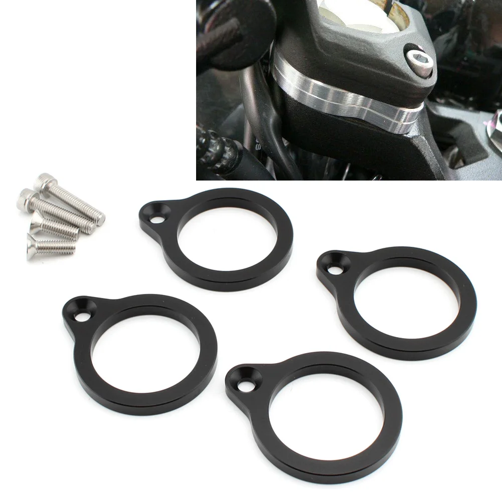 

Motorcycle Handlebar Riser Spacer Clamp Lifting 6MM 12MM For Kawasaki NINJA250 NINJA400 2018 2019 2020 2021