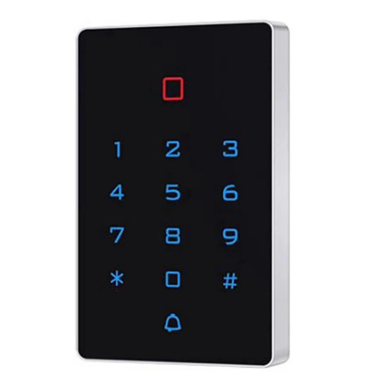 RFID Keyless Access Control Keypad 2000 User EM/ID Card Touch Screen Standalone Access Control Reader Non-Waterproof
RFID Keyless Access Control Keypad 2000 User EM/ID Card Touch Screen Standalone Access Control Reader Non-Waterproof
