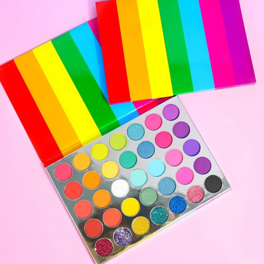 Private Label Custom Bulk Makeup 35 Colors Eyeshadow Palette Pigment Powder Eye shadow Rainbow Cute Makeup Cosmetics
Private Label Custom Bulk Makeup 35 Colors Eyeshadow Palette Pigment Powder Eye shadow Rainbow Cute Makeup Cosmetics