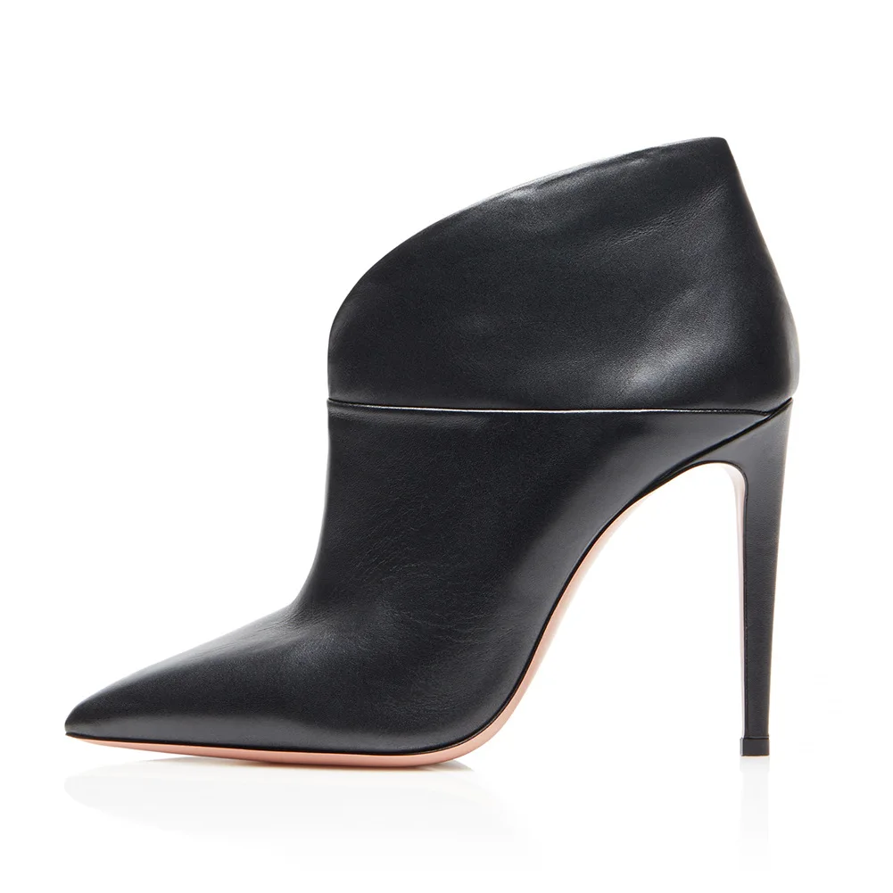 High Heel Short Boots Shoes For Women Solid Color Zapatos Mujer Sleeve Leather Botas Heighten Ankle Boots Pointed Toe Botines
High Heel Short Boots Shoes For Women Solid Color Zapatos Mujer Sleeve Leather Botas Heighten Ankle Boots Pointed Toe Botines