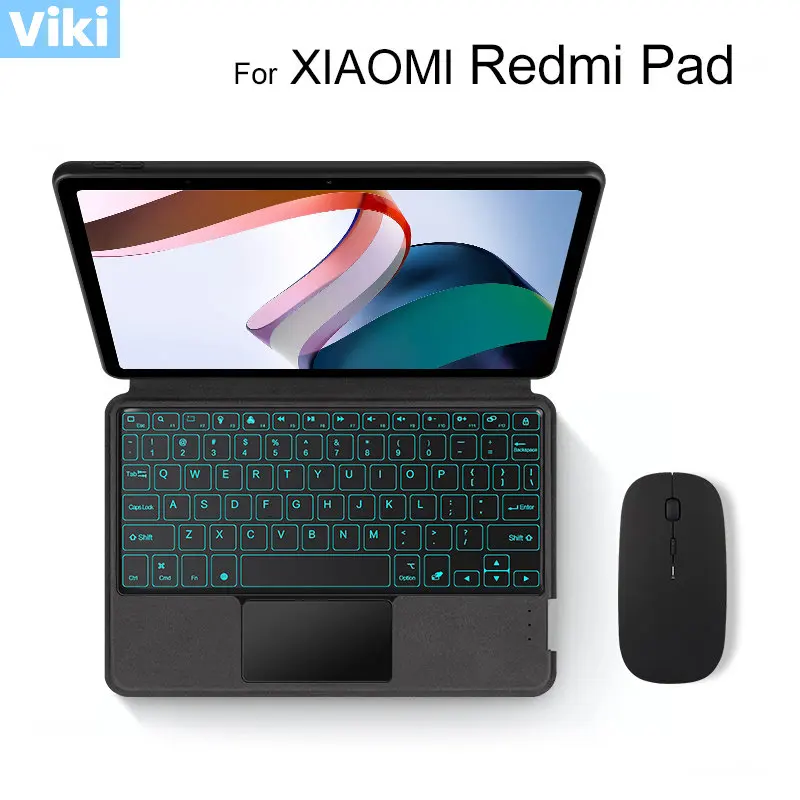 Чехол с клавиатурой для планшета XIAOMI Redmi Pad 10,61 дюйма, Bluetooth-клавиатура с португальской, русской, арабской, испанской и немецкой раскладкой
Чехол с клавиатурой для планшета XIAOMI Redmi Pad 10,61 дюйма, Bluetooth-клавиатура с португальской, русской, арабской, испанской и немецкой раскладкой