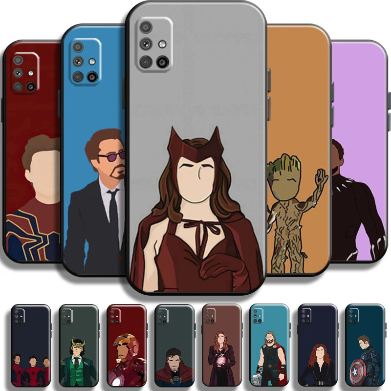 Marvel Cartoon Comics For Samsung Galaxy M51 Phone Case Shockproof Cover Shell TPU Liquid Silicon Cases Carcasa Coque Back
Marvel Cartoon Comics For Samsung Galaxy M51 Phone Case Shockproof Cover Shell TPU Liquid Silicon Cases Carcasa Coque Back
