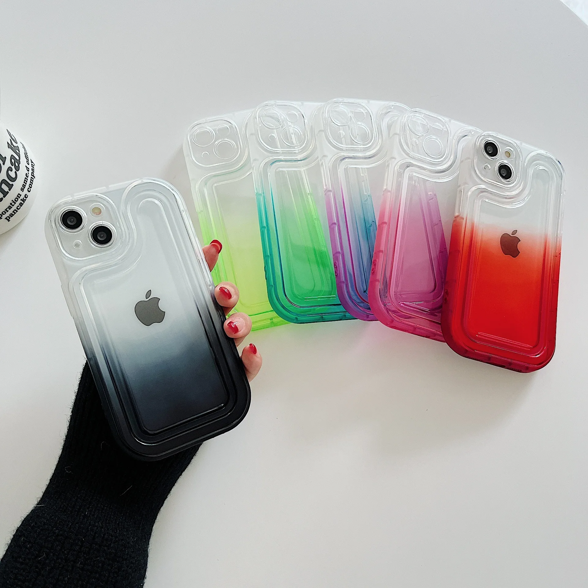 Градиентный прозрачный мягкий чехол для телефона iphone 14 13 12 11 Pro Max, чехол для телефона, прозрачный для iphone 11, чехол для телефона, все включено
Градиентный прозрачный мягкий чехол для телефона iphone 14 13 12 11 Pro Max, чехол для телефона, прозрачный для iphone 11, чехол для телефона, все включено