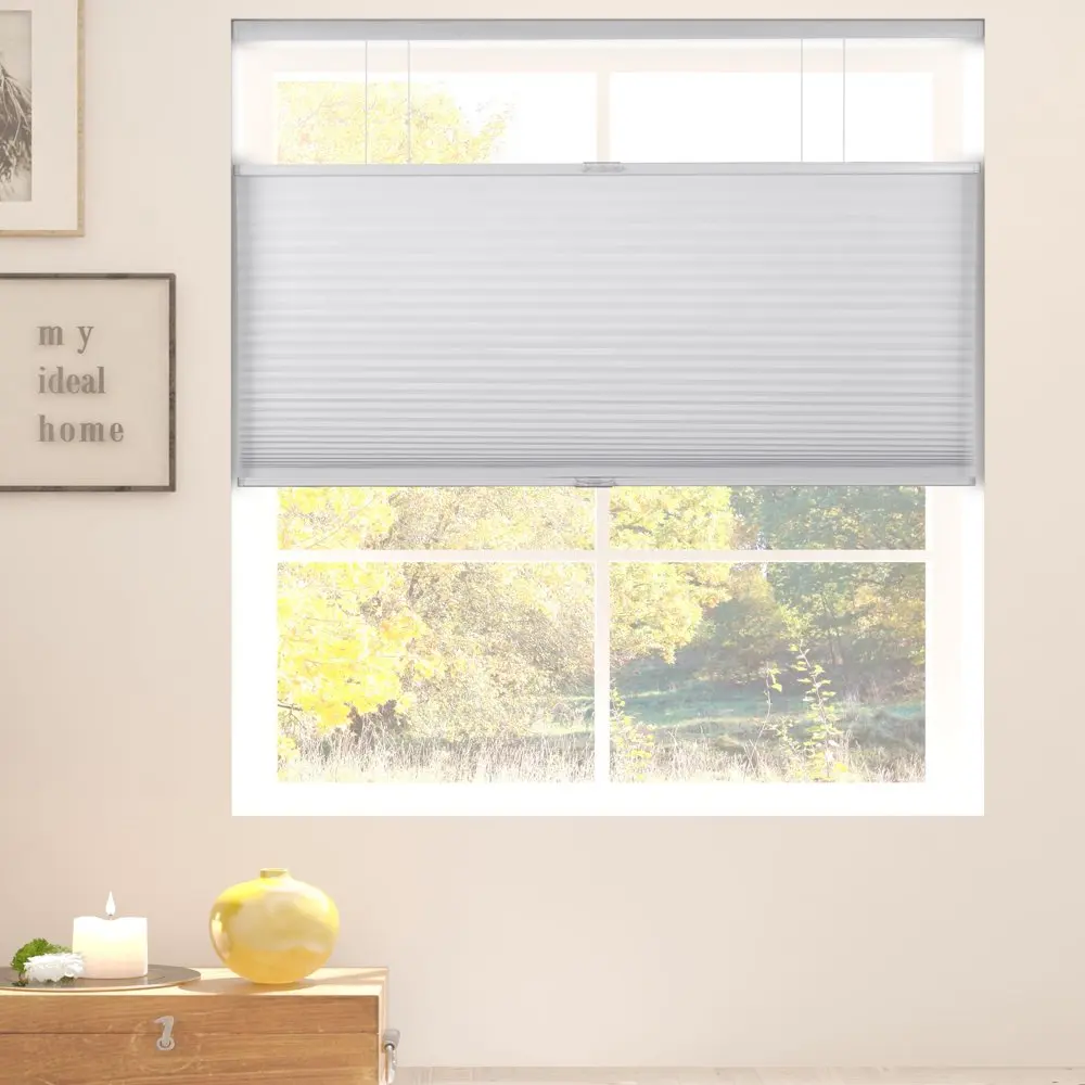White Room Darkening Top Down Bottom Up Deluxe Cordless Cellular Shades - Size 34.5"W x 60"H, Cordless Honeycomb Blinds
White Room Darkening Top Down Bottom Up Deluxe Cordless Cellular Shades - Size 34.5"W x 60"H, Cordless Honeycomb Blinds