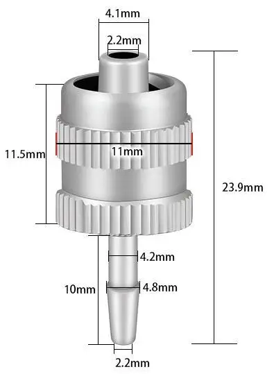 Пневматический никелированный латунный фитинг с резьбой, различные типы адаптеров-коннекторов Luer Lock, 1/5/10 шт.
Пневматический никелированный латунный фитинг с резьбой, различные типы адаптеров-коннекторов Luer Lock, 1/5/10 шт.