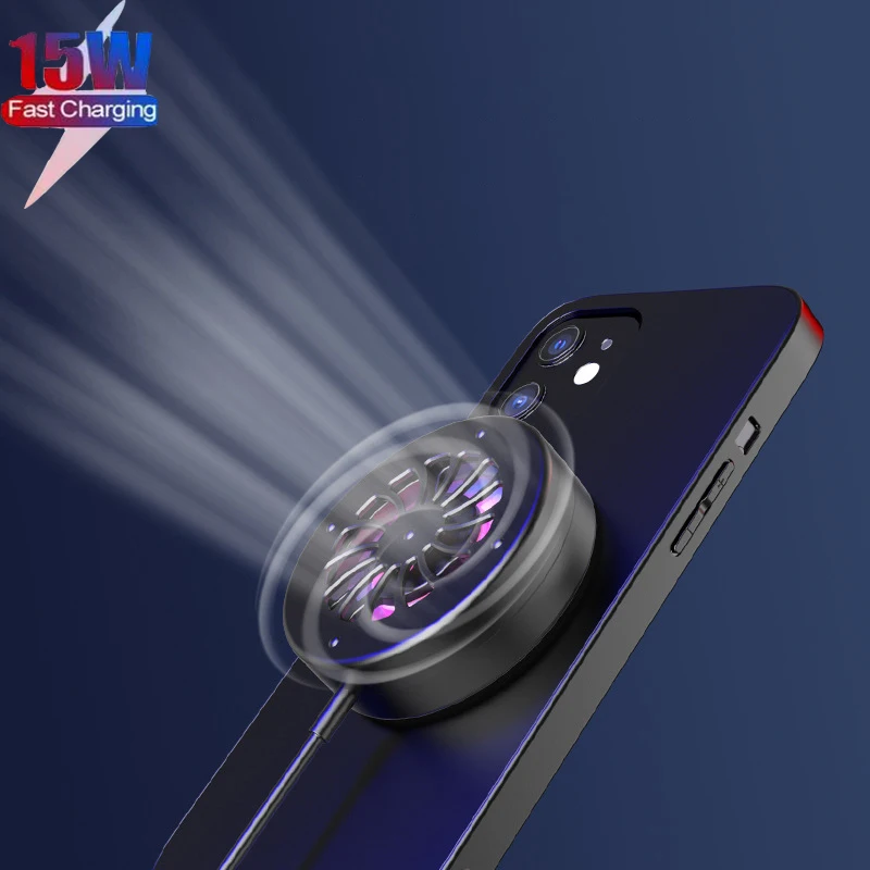 15W for magsafe Wireless Chargers Cooling Fan Wireless Charger Stand 2 in 1 15w Fast for Xiaomi iPhone Huawei Magnetic Charging
15W for magsafe Wireless Chargers Cooling Fan Wireless Charger Stand 2 in 1 15w Fast for Xiaomi iPhone Huawei Magnetic Charging