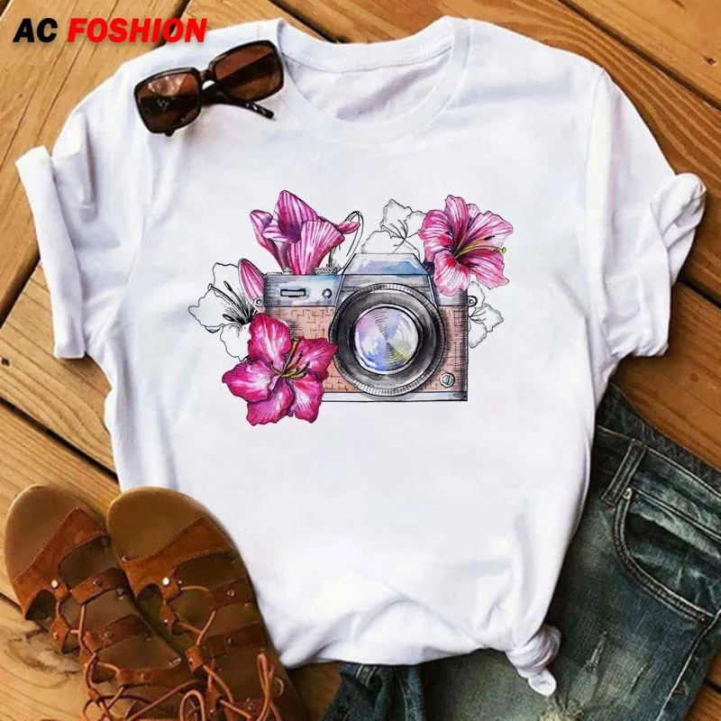 2022 New Women T-shirts Sunflower Butterfly Print T Shirt Casual Short Sleeve Tops Cartoon Graphic Clothes Female Tees T-shirt
2022 New Women T-shirts Sunflower Butterfly Print T Shirt Casual Short Sleeve Tops Cartoon Graphic Clothes Female Tees T-shirt