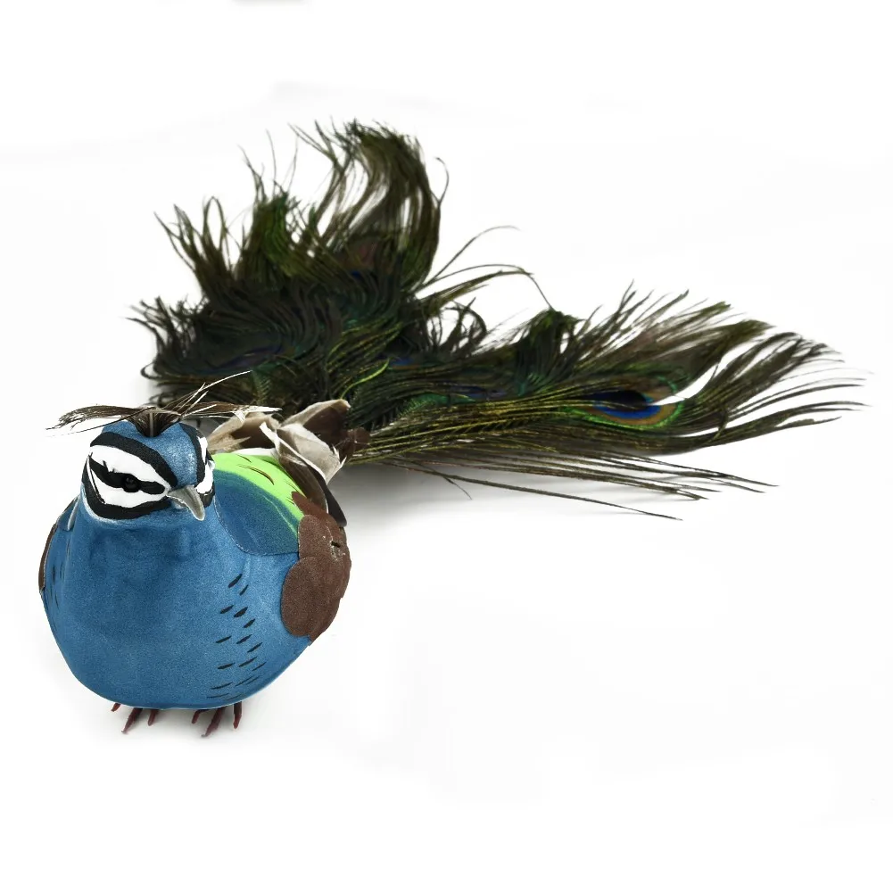 Handmade Artificial Peacock Bird Feathered Realistic Garden Home Decor Ornament Creative Gift Photography Props Crafts Sculpture
Handmade Artificial Peacock Bird Feathered Realistic Garden Home Decor Ornament Creative Gift Photography Props Crafts Sculpture