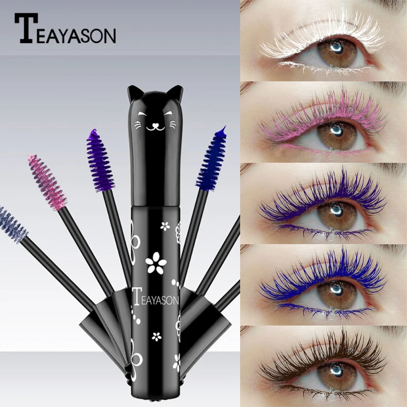 5 Colors Mascara Eyelashes Curling Extension Pink Purple Blue White Mascara Non-smudge Waterproof Fast Dry Long-lasting Makeup
5 Colors Mascara Eyelashes Curling Extension Pink Purple Blue White Mascara Non-smudge Waterproof Fast Dry Long-lasting Makeup