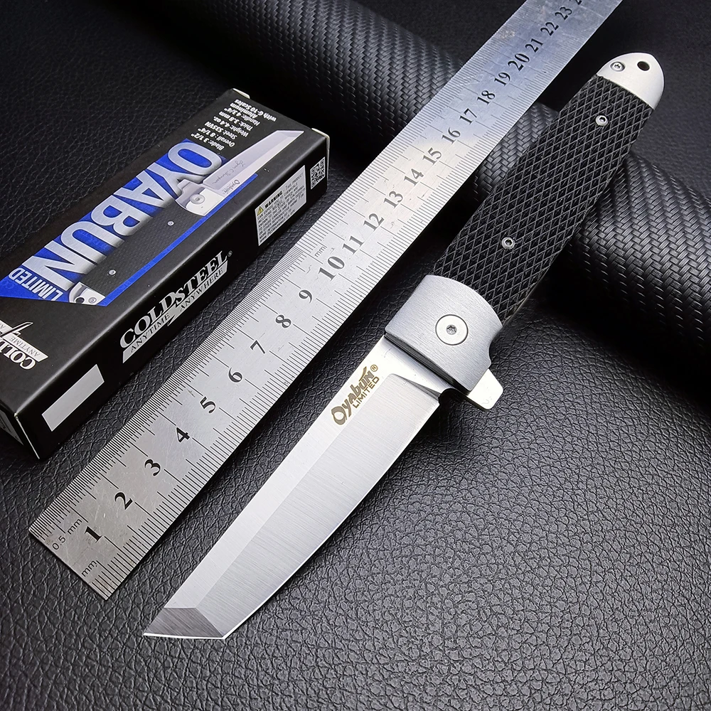 New Cold Steel Pocket Knife Survival Tactical Folding Knife Utility Outdoor Self Defense Hunting Knives G10 Handle High Hardness 
New Cold Steel Pocket Knife Survival Tactical Folding Knife Utility Outdoor Self Defense Hunting Knives G10 Handle High Hardness