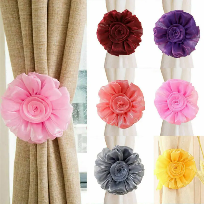 Modern Room Buckle Holder Magnetic Curtain Tieback Flower Strap Window Flower Curtain Tieback Clip-on Rose Tie Holder Decor
Modern Room Buckle Holder Magnetic Curtain Tieback Flower Strap Window Flower Curtain Tieback Clip-on Rose Tie Holder Decor