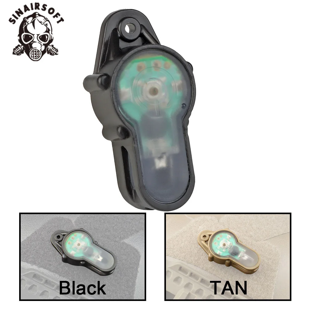 Tactical Signal Light Helmet Light Safety Flashing For Bike Sports Driving Helmet Signal Lamp Hunting CS Military Signal Light
Tactical Signal Light Helmet Light Safety Flashing For Bike Sports Driving Helmet Signal Lamp Hunting CS Military Signal Light