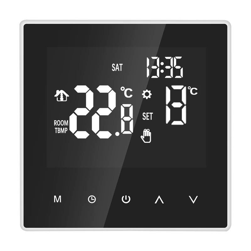 ME81H Smart Thermostat Digital Temperature Controller Circulation Programmable Electric Underfloor Heating
ME81H Smart Thermostat Digital Temperature Controller Circulation Programmable Electric Underfloor Heating