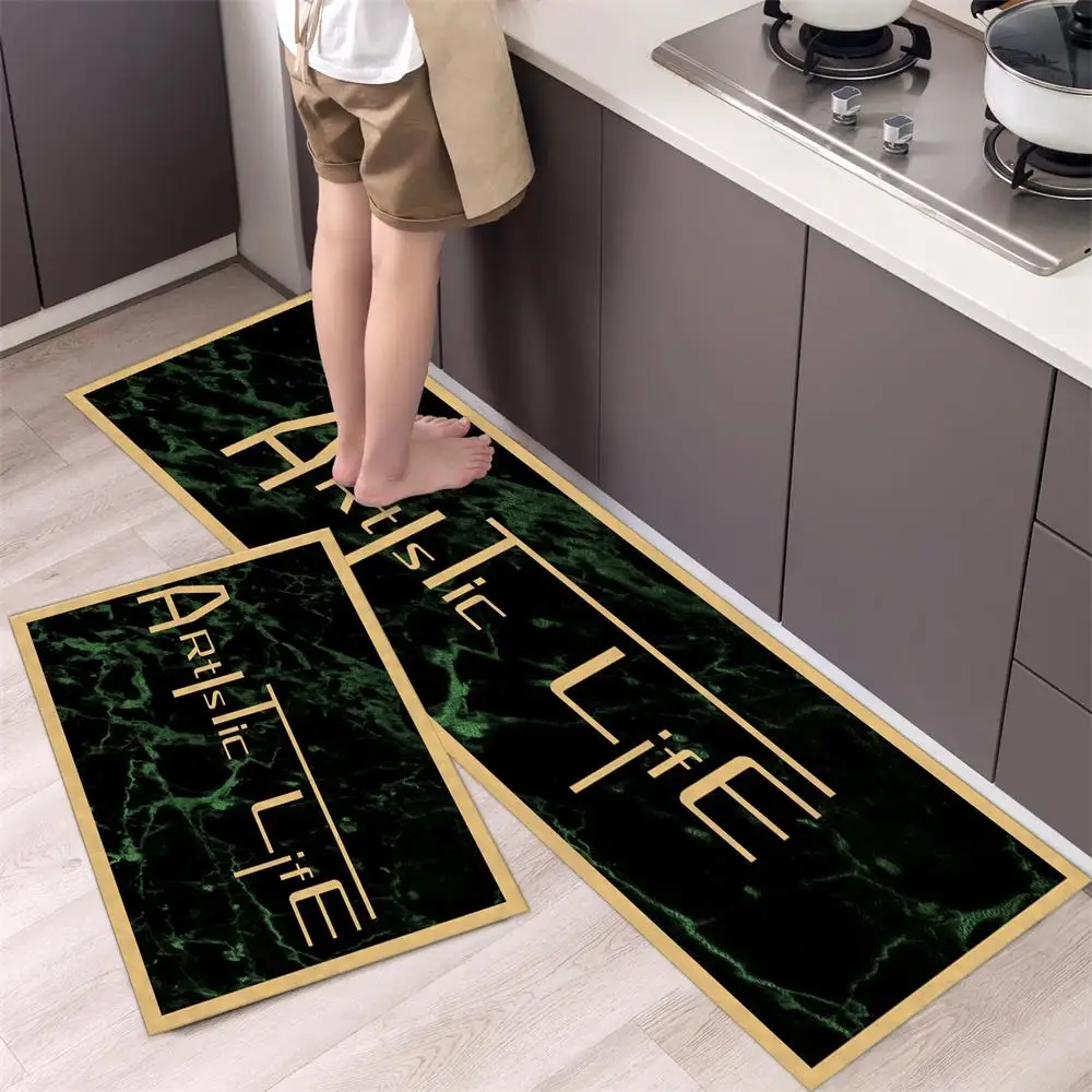 Kitchen Mat Bathroom Carpet Floor Mat Washable Anti Slip Entrance DoorMat Bedroom Living Room Long Bedside Area Hallway Soft Rug
Kitchen Mat Bathroom Carpet Floor Mat Washable Anti Slip Entrance DoorMat Bedroom Living Room Long Bedside Area Hallway Soft Rug