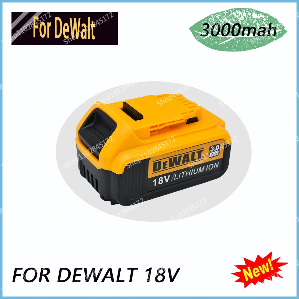 DeWalt 18V 3.0 Ah 100% original rechargeable power tool battery, , LED lithium-ion replacement, DCB205DCB204-2DCB206
DeWalt 18V 3.0 Ah 100% original rechargeable power tool battery, , LED lithium-ion replacement, DCB205DCB204-2DCB206