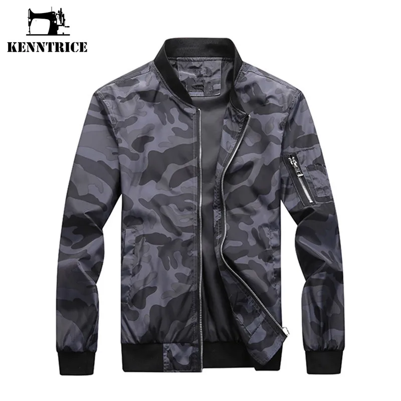Kenntrice Men Military Camouflage Jacket Fashion Slim Fit Baseball outerwear Stand Collar Zipper Coat Bomber Jackets Plus Size
Kenntrice Men Military Camouflage Jacket Fashion Slim Fit Baseball outerwear Stand Collar Zipper Coat Bomber Jackets Plus Size