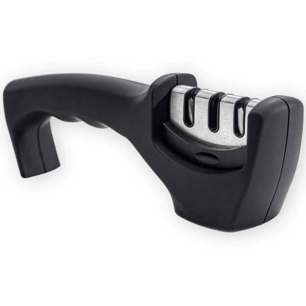 Multifunction Knife Sharpener Handheld 3 Stages Type Quick Sharpening Tool With Non-slip Base Kitchen Knives Accessories Gadget
Multifunction Knife Sharpener Handheld 3 Stages Type Quick Sharpening Tool With Non-slip Base Kitchen Knives Accessories Gadget