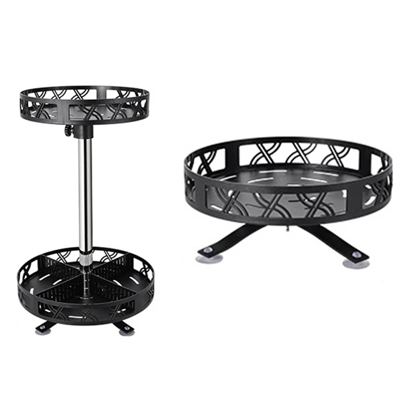 Revolving Hanging Spice Rack With Height Adjustable,Lazy Susan Round Rotating Organizer Tray Turntable For Kitchen
Revolving Hanging Spice Rack With Height Adjustable,Lazy Susan Round Rotating Organizer Tray Turntable For Kitchen