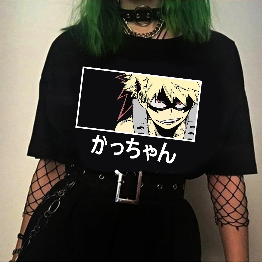 Женская футболка с рисунком моя геройская академия, топы Bakugou Katsuki, футболка с коротким рукавом и графическим рисунком из японского аниме, 2022
Женская футболка с рисунком моя геройская академия, топы Bakugou Katsuki, футболка с коротким рукавом и графическим рисунком из японского аниме, 2022