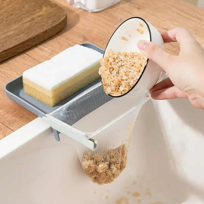 Kitchen Sink Strainer Rack Food Residue Waste Filter Net Pocket Fine Mesh Large Capacity Garbage Basket Sink Filter Drain Rack
Kitchen Sink Strainer Rack Food Residue Waste Filter Net Pocket Fine Mesh Large Capacity Garbage Basket Sink Filter Drain Rack