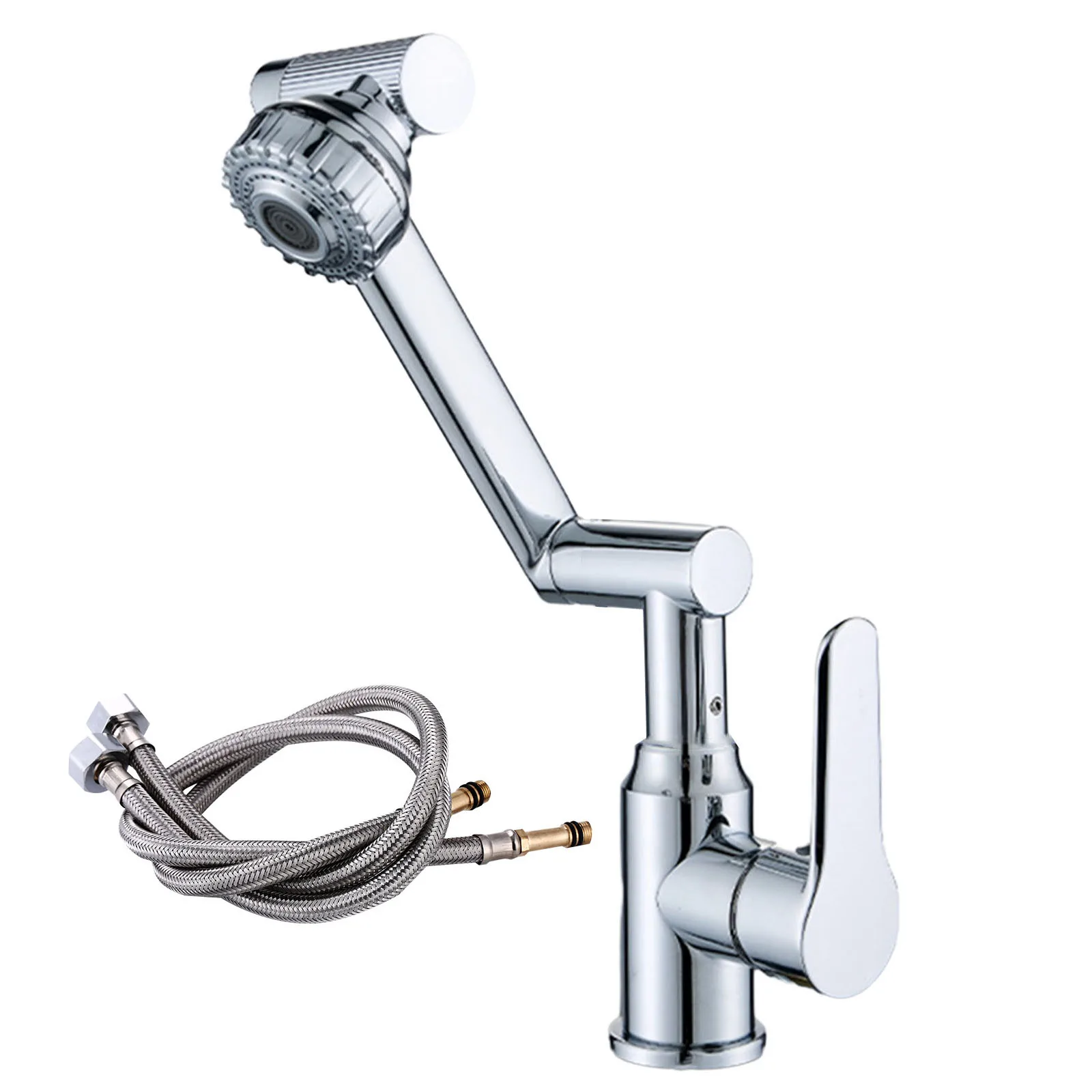 Rotatable Mechanical Faucet Splash Proof Stainless Steel Construction Stylish Colors Two Water Discharge Modes
Rotatable Mechanical Faucet Splash Proof Stainless Steel Construction Stylish Colors Two Water Discharge Modes