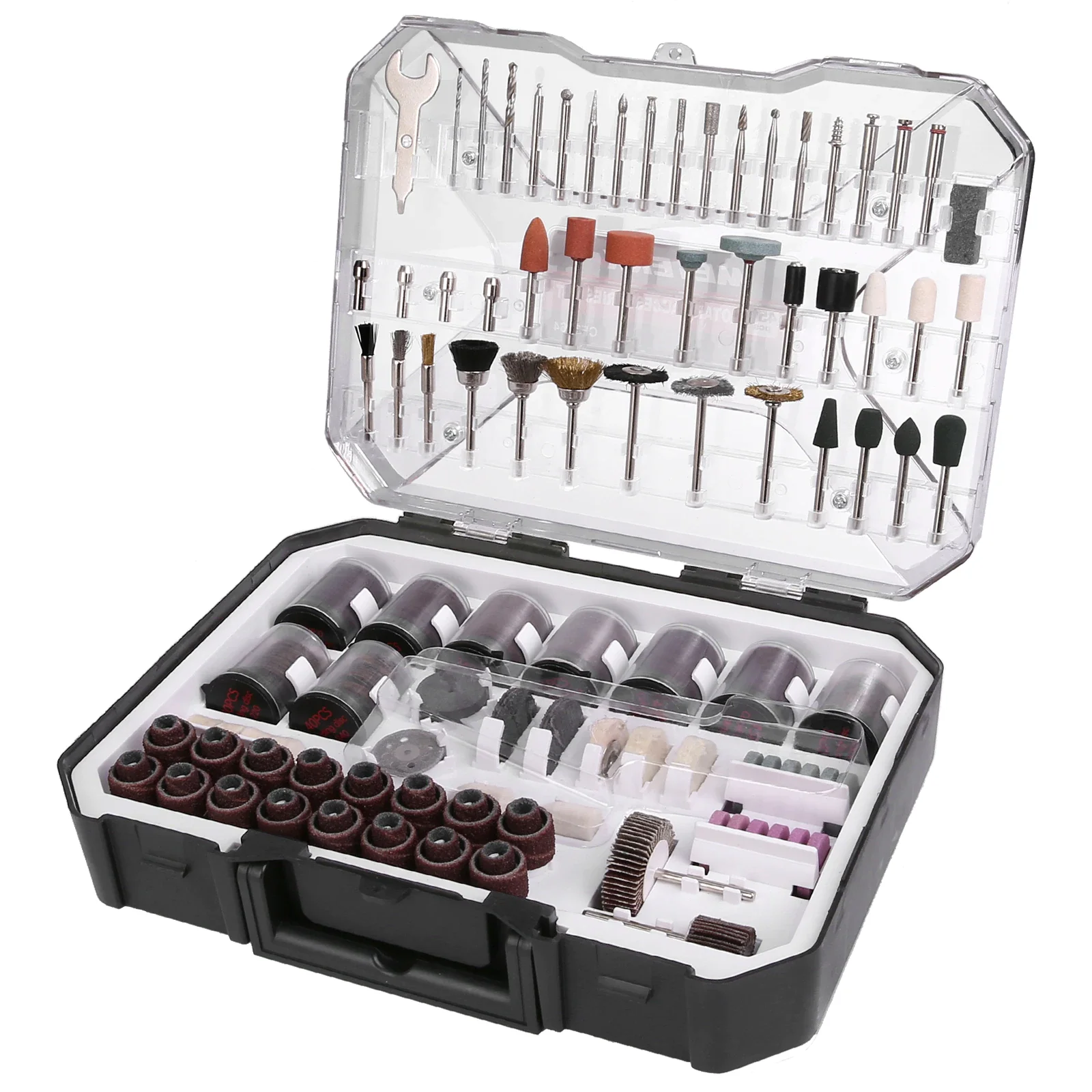 Meterk 451pcs Rotary Tool Accessories Kit Grinding Polishing Drilling 1/8 inch Diameter Shanks Universal Fitment Easy Cutting
Meterk 451pcs Rotary Tool Accessories Kit Grinding Polishing Drilling 1/8 inch Diameter Shanks Universal Fitment Easy Cutting