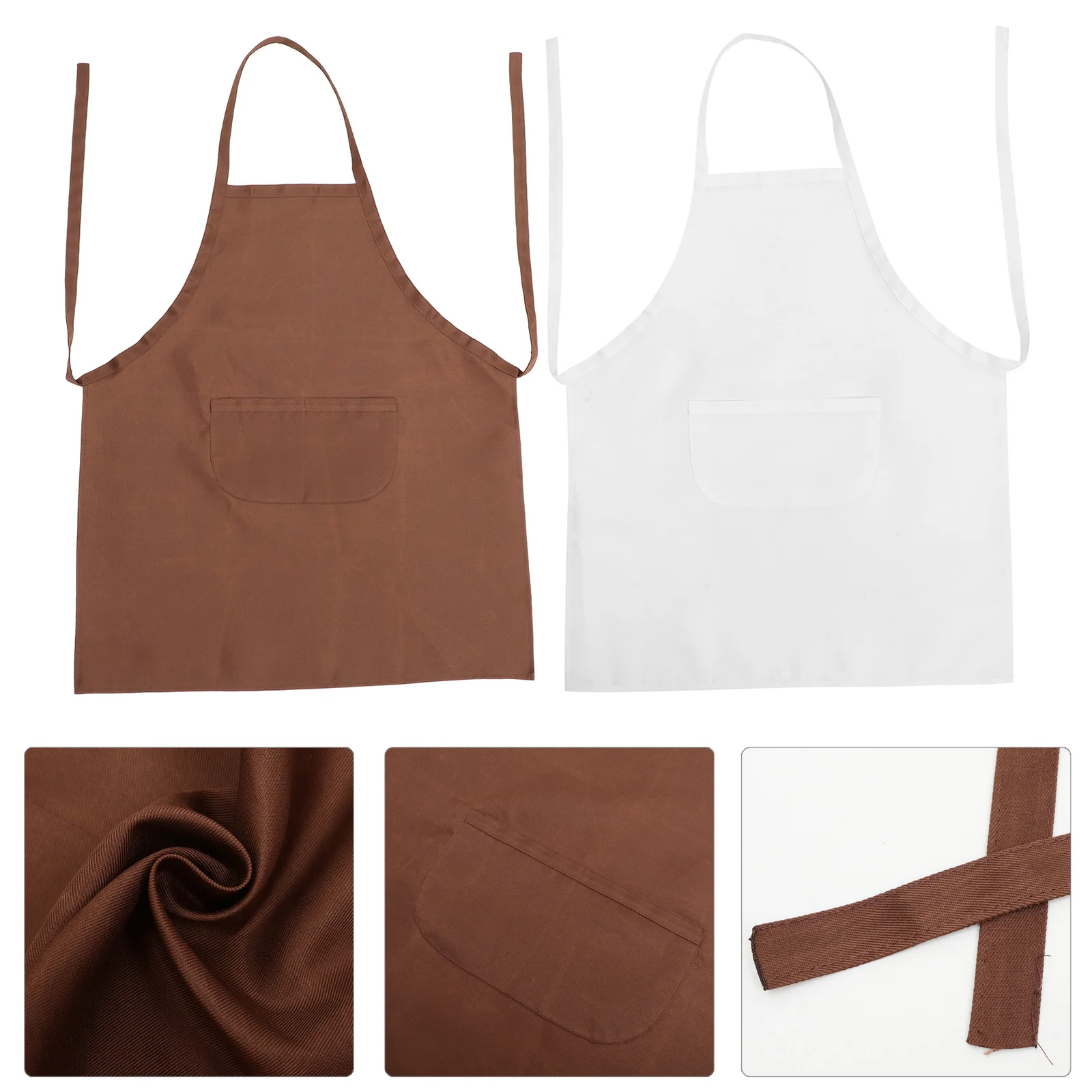 2pcs Apron Home Kitchen Polyester Apron Cooking Apron Baking Apron Gardening Apron
2pcs Apron Home Kitchen Polyester Apron Cooking Apron Baking Apron Gardening Apron