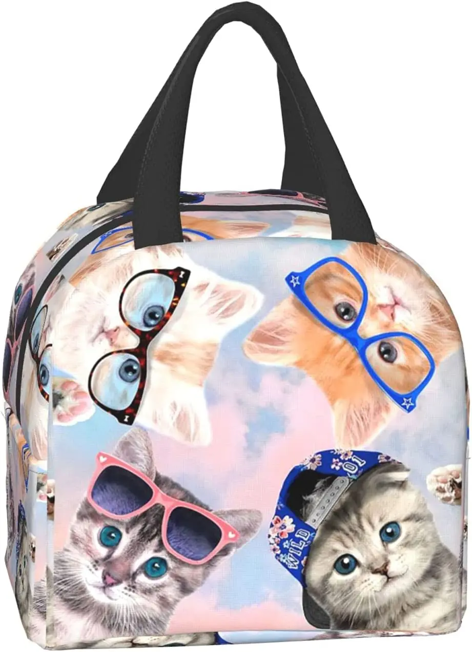 Cute Cat Lunch Box Bag Women Girls Insulated Small Pink Tote Cooler Backpack Reusable Portable Adults Kids School Leak Proof Bag
Cute Cat Lunch Box Bag Women Girls Insulated Small Pink Tote Cooler Backpack Reusable Portable Adults Kids School Leak Proof Bag