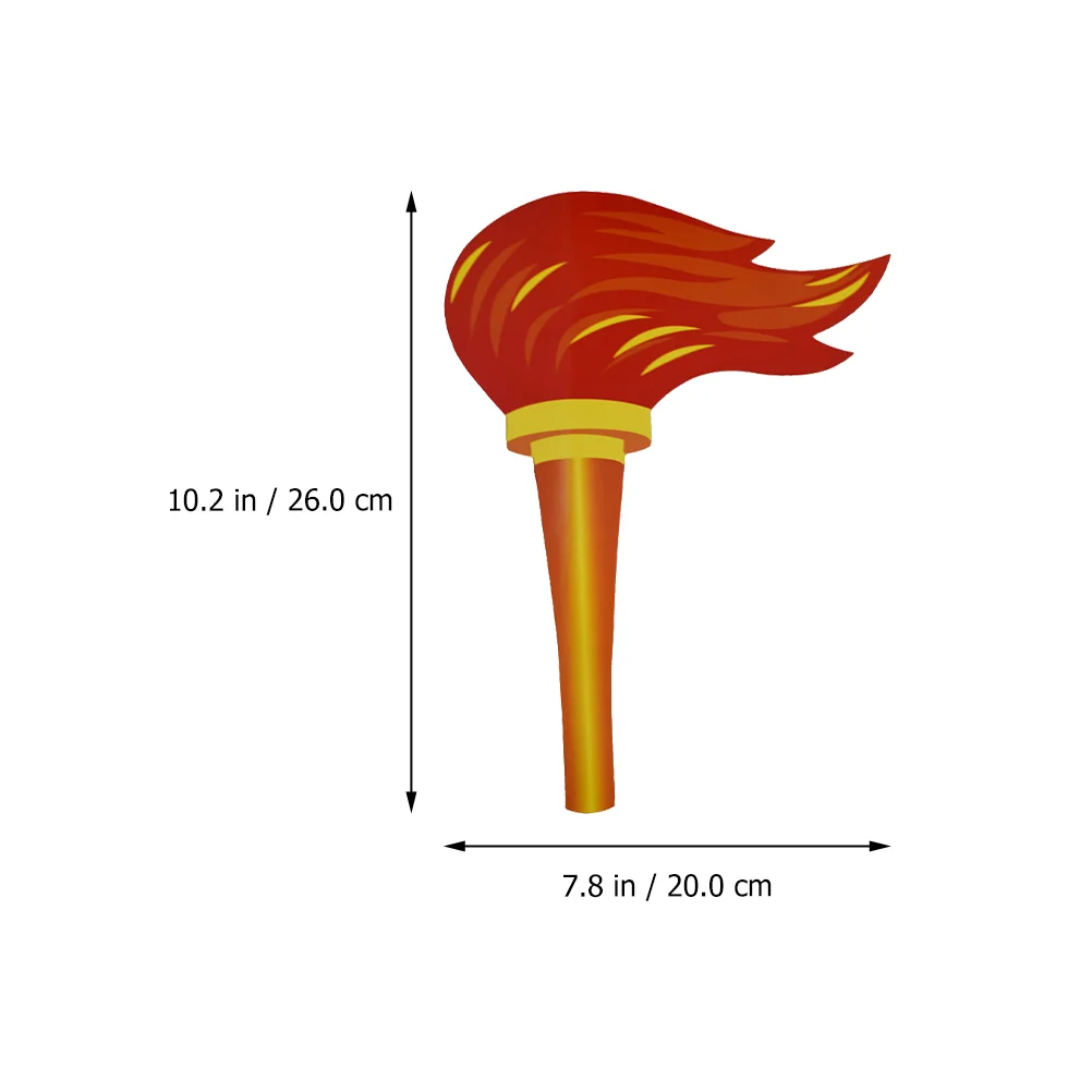 Simulation Torch Decorative Sports Prop Performance Paper Party Meet Realistic Handheld Flameless Paperboard Competition
Simulation Torch Decorative Sports Prop Performance Paper Party Meet Realistic Handheld Flameless Paperboard Competition
